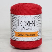 MiraLive Loren Cotton Macrame Kırmızı - R095 - 34374