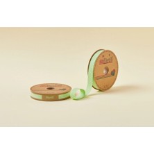 MiraLive Biye Çizgili Katlı C05 Yeşil 2 cm 25 Metre %65 Koton %35 Polyester