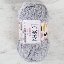 MiraLive Loren Mery Açık Gri El Örgü Ipi - M406 - 34313