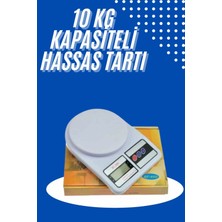 SHC4200 Bfs Yeni Nesil Taşınabilir Dijital Hassas Mutfak Tartısı Mutfak Terazisi Hassas Ölçüm 10 kg