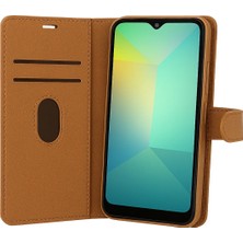 Pazarcan Samsung Galaxy A17 5g Trend S Plus Kapaklı Kılıf - Taba