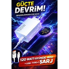 Wess 120W Hızlı Şarj Adaptörü Type-C Kablo Set | Turbo Şarj Destekli | Yüksek Güç