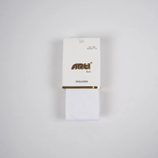 SHC4200 Bfs Artı Alona Düz Külotlu Çorap 300183 Beyaz