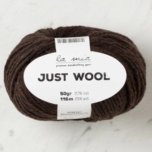 MiraLive La Mia Just Wool Koyu Kahve El Örgü Ipi - LT006 - 33838