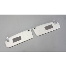 MAP Autoteile 2 x Vw Passat B5 1997-2005 Tavan Iç Güneşlik Ön Sol-Sağ Gri