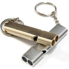 SHC4200 Sos Acil Imdat Düdüğü Alüminyum Islık Anahtarlık Kamp Yürüyüş Aksesuar Araçları