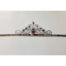 SHC4200 Bfs GÜMÜŞRENKPLASTIKPRENSESTACIKRALIÇETACI60CM