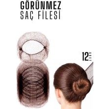 SHC4200 Bfs Kahve Saç Filesi Görünmez 12 Adet