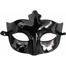MiraLive Siyah Renk Masquerade Kostüm Partisi Venedik Balo Maskesi