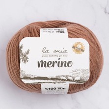 MiraLive La Mia Merino Kahverengi El Örgü Ipi - L137 - 33795