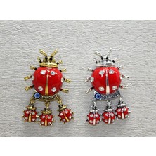 Pazarcan Swaroski Uğur Böceği Magnet ALK3856