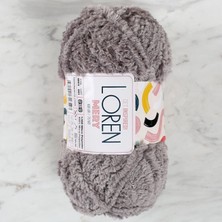 MiraLive Loren Mery Gri El Örgü Ipi - M411 - 34317