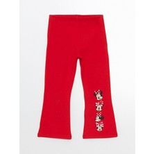 Lc Waikiki Yeni Sezon Minnie Mouse Baskılı Kız Çocuk Tayt