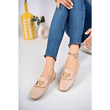 Stwenn Kadın Babet Ortopedik Taban Suni Deri Düz Taban Günlük Kullanım İçin Rahat Ayakkabı