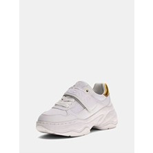 Guess Helınn Kadın Ayakkabı Düz Tabanlı Şık Tasarım Flfhnnele12 Beyaz Renk