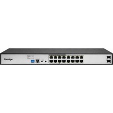 Foredge PS3016GS 16 Gigabit Poe Port+2 Gigabit Sfp Port  Yönetilebilir Switch