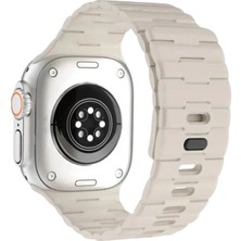 AK-SA-STR Newface Apple Watch Ultra 49MM Wowen Kordon - Bej