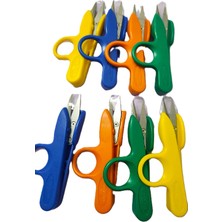 Çillor/8ADET/ Fdm Golden Eagle TC-800 Iplik Temizleme Makası (Plastik) (Parmaklı) – Makas