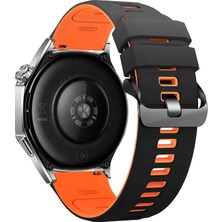 Newface Apple Watch Ultra 49MM Minoc Kordon - Siyah-Turuncu