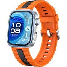 Fit 4/4 Pro/fit 3 ile Uyumlu Dual Loop Silikon Kordon Premium Yumuşaklıkta Bileği Rahatsız Etmeyen Deformasyona Dayanıklı Çift Renk Yedek Fit 4 Kayışı