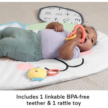 Yenidoğanlar Için Karın Üstünde Oynama Oyuncağı, Sevimli Köpekçik Büyük Oyun Minderi ve Duyusal Gelişim Aktiviteleri, HYR51