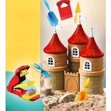 Masalı Oyun Kinetik Kum Seti 750 Gr. Şato Kurumayan Kinetik Kum Oyun Seti