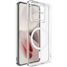 Evyora Newface Xiaomi Mi 14T Combo Sert Şeffaf Magsafe Kapak - Şeffaf