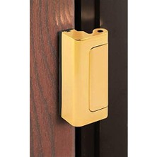 Security U 11442 Kapı Takviye Kilidi - Evinize Ekstra, Yüksek Güvenlik Katın ve Izinsiz Girişi Önleyin - 7,62 cm Durdurma, Alüminyum Yapı