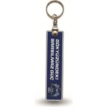 Seyhan Askeri Malzeme Tpu Çift Taraflı Anahtarlık -Hava Kuvvetleri - Gökyüzündeki Sarsılmaz Güç