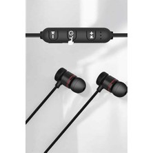 Kablolu Mıknatıslı Sport Kulaklık Bluetooth Bağlantılı - EMTHBA2051-2515