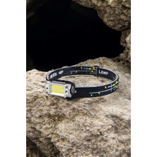 Genel Tedarik Kafa Lambası El Fenerli Kamp Lambası USB Şarjlı Esnek Lamba - EMTHBA7042-4023