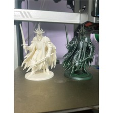 Lord Of The Rings Witch King Angmar Biblo Dekoratif Obje 1 Adet 12 cm 3D Baskı Pla Plastik