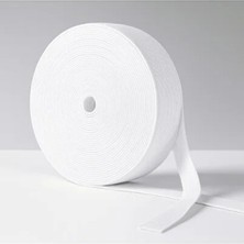 Çillor 1 CM/20MT/BEYAZ Yassı Lastik-Bel/paça/don V.b