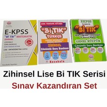 Kocakafa Yayınları Zihinsel Lise Bi Tık  3'lü  Matematik-Türkçe-Genel Kültür Sınav Kazandıran Set Kampanyalı