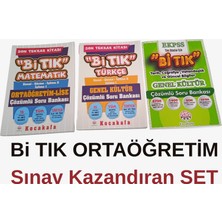 Ortaöğretim Bi Tık 3'lü Set Matematik-Türkçe-Genel Kültür Sınav Kazandıran Set