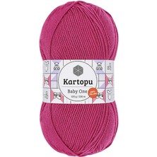Kartopu  Babyone(5 Adet) K245 Fuşya Renk El Örgü Ipliği
