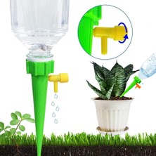 Monte Lua Çiçek Sulama Damlama Sistemi, (10’lu Paket), Sadece Gazlı Içecek Şişeleri ile Uyumludur,