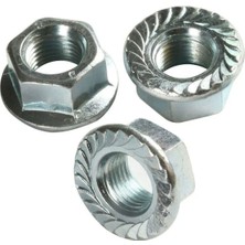 Ayder Timya 10 Adet M8 Altıköşe Flanşlı Somun TG/Tmya1395 226563