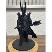 Lord Of The Ring Sauron Heykel Biblo Dekoratif Obje 12.5 cm Yükseklik  3D Baskı Pla Plastik