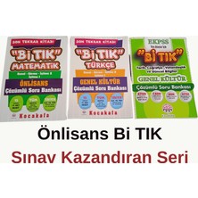 Kocakafa Yayınları Önlisans Bi Tık Serisi Matematik-Türkçe-Genel Kültür Sınav Kazandıran Set