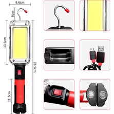 Ayder Timya Usb Şarjlı Oto Tamirci Çalışma Lambası Wt-733 TG/Tmya1395 226633