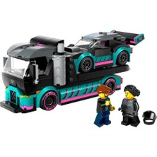 Eco Lounge LEGO City Yarış Arabası ve Araba Taşıyıcı Kamyon 60406