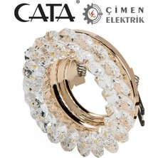 Bilfold Cata Ct 6596 Papatya Kristal Cam Spot Kasası