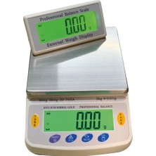 Bilfold Diamond Dijital Göstergeli Çift Ekran Hassas Terazi NVZ-1978 (3 Kg-0.01)