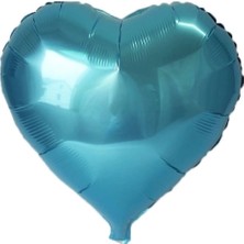 Bilfold Açık Mavi Kalp Folyo Balon 45 Cm.