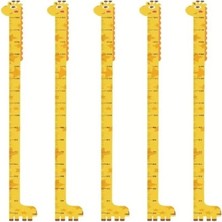 Bilfold Sevimli Sarı Zürafa Boy Ölçüsü Sticker
