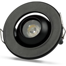 Bilfold Noas YL94 0201 Siyah Kasa 1W LED Spot 6500K Beyaz Işık