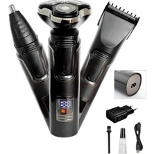 Bilfold Yüksek Performanslı 3 Başlıklı Profesyonel Şarjlı Islak ve Kuru Kullanıma Uygun