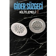 Bilfold Bx Kilitlenebilir Metal Lavabo Evye Süzgeci 2 Adet