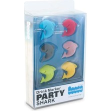 Bilfold Silikon Köpek Balığı Kupa Belirteci